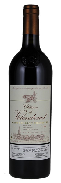 1996 Château Valandraud, 750ml