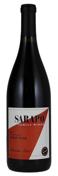2011 Sarapo Family Wines Donato Lot 2 Pinot Noir, 750ml