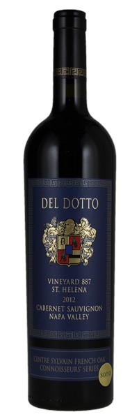 2012 Del Dotto Connoisseurs’ Series Vineyard 887 Centre French Oak Sylvain, 750ml
