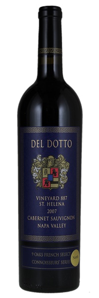 2007 Del Dotto Connoisseurs' Series Vineyard 887 9 Oaks French Select North Cabernet Sauvignon, 750ml