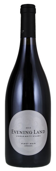 2012 Evening Land Vineyards Eola-Amity Hills Pinot Noir, 750ml