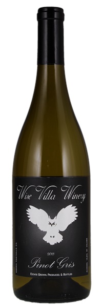 2013 Wise Villa Winery Pinot Gris, 750ml