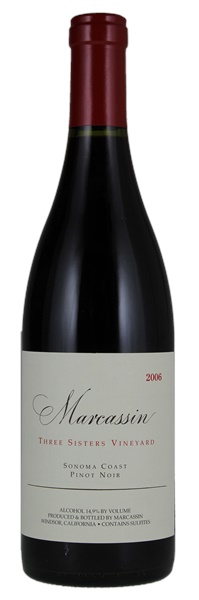 2006 Marcassin Three Sisters Vineyard Pinot Noir, 750ml