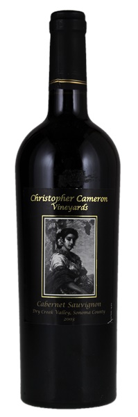 2003 Christopher Cameron Vineyards Cabernet Sauvignon, 750ml