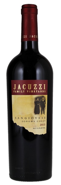 2013 Jacuzzi Family Vineyards Sangiovese, 750ml