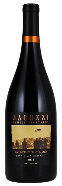 2013 Jacuzzi Family Vineyards Sonoma Coast Estate Pinot Noir, 750ml