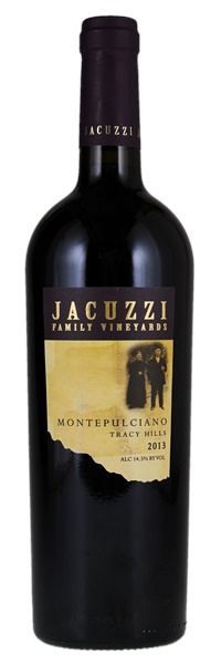 2013 Jacuzzi Family Vineyards Tracy hills Montepulciano, 750ml