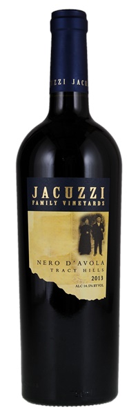 2013 Jacuzzi Family Vineyards Nero D'Avola Tracy Hills, 750ml