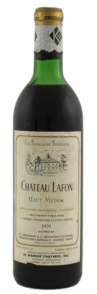 1970 Château Lafon (Haut-Medoc), 750ml