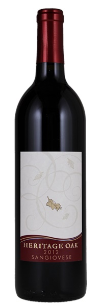 2012 Heritage Oak Mohr-Fry Ranches Sangiovese, 750ml