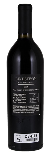 2006 Lindstrom Stag's Leap District Cabernet Sauvignon, 750ml