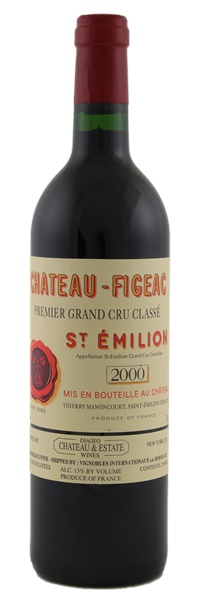 2000 Château Figeac, 750ml