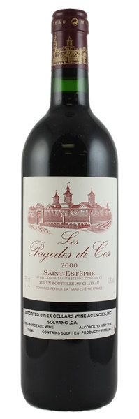 2000 Les Pagodes de Cos, 750ml