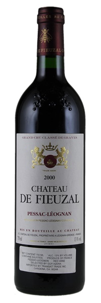 2000 Château de Fieuzal, 750ml
