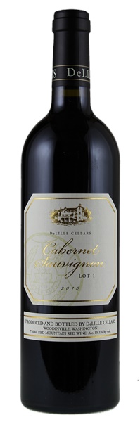2010 Delille Cellars Lot 1 Cabernet Sauvignon, 750ml