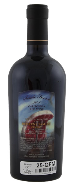 2011 Behrens Family Winery Sainte Fumee, 750ml