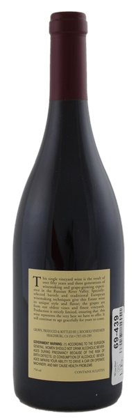 2013 Rochioli Three Corner Vineyard Pinot Noir, 750ml