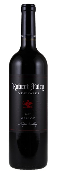 2007 Robert Foley Vineyards Merlot, 750ml