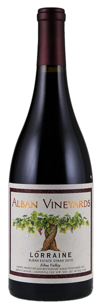 2010 Alban Vineyards Lorraine Vineyard Syrah, 750ml