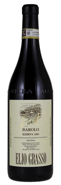 2006 Elio Grasso Barolo Rüncot Riserva, 750ml