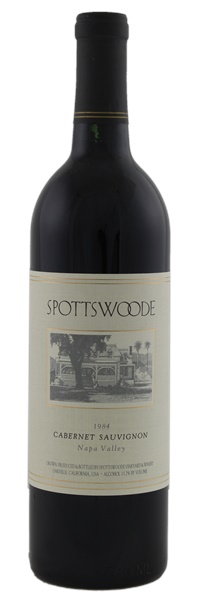1984 Spottswoode Cabernet Sauvignon, 750ml