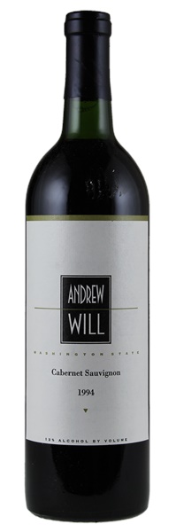 1994 Andrew Will Cabernet Sauvignon, 750ml
