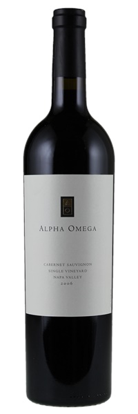 2006 Alpha Omega Single Vineyard Cabernet Sauvignon, 750ml