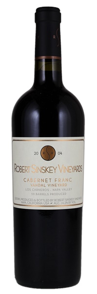 2004 Robert Sinskey Vandal Vineyard Cabernet Franc, 750ml