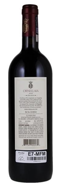 2012 Tenuta Dell'Ornellaia Ornellaia, 750ml