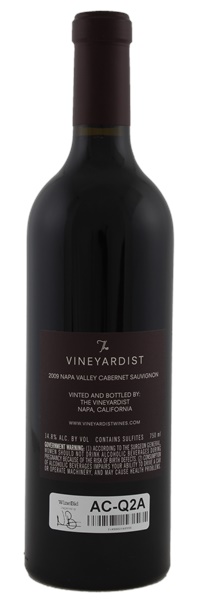 2009 The Vineyardist Cabernet Sauvignon, 750ml