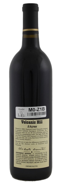 2011 Diamond Creek Volcanic Hill, 750ml