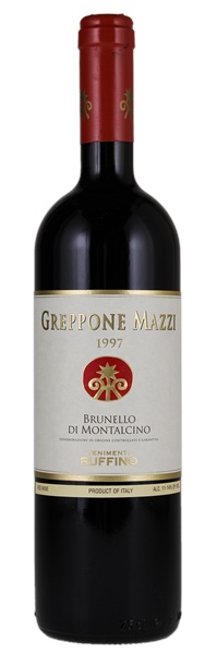 1997 Greppone Mazzi Brunello di Montalcino, 750ml