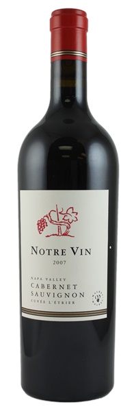 2007 Malbec & Malbec Cellars Notre Vin Cuvee L'Etrier Cabernet Sauvignon, 750ml