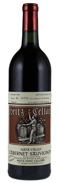 1980 Heitz Martha's Vineyard Cabernet Sauvignon, 750ml