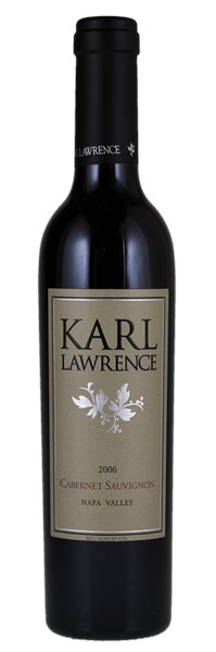 2006 Karl Lawrence Cabernet Sauvignon, 375ml