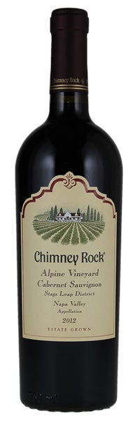 2012 Chimney Rock Alpine Vineyard Cabernet Sauvignon, 750ml