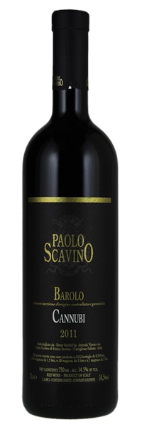 2011 Paolo Scavino Barolo Cannubi, 750ml