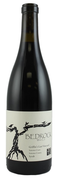 2012 Bedrock Wine Company Griffin's Lair Vineyard Syrah, 750ml