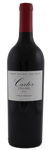 2013 Carter Cellars Weitz Vineyard Cabernet Sauvignon, 750ml