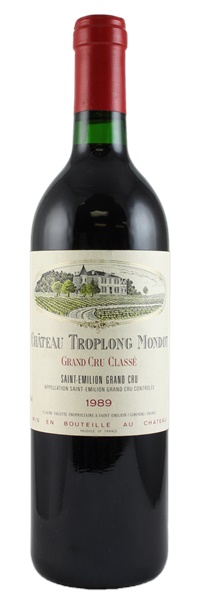 1989 Château Troplong-Mondot, 750ml