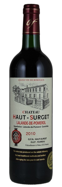 2010 Château Haut Surget, 750ml