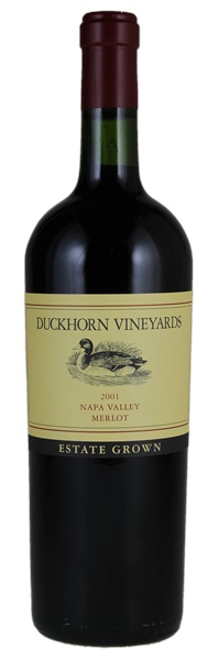 2001 Duckhorn Vineyards Estate Grown Merlot, 750ml