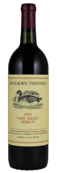 1993 Duckhorn Vineyards Napa Valley Merlot, 750ml