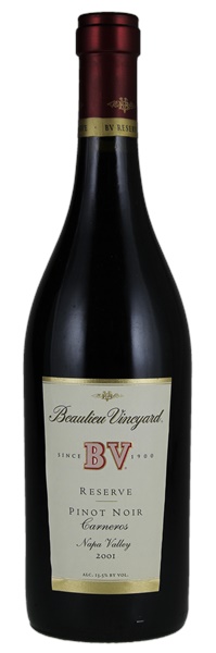 2001 Beaulieu Vineyard Los Carneros Reserve Pinot Noir, 750ml