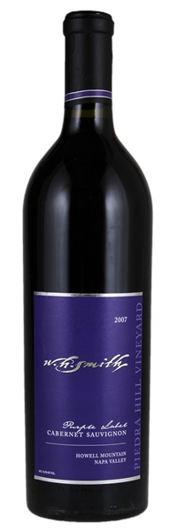 2007 W.H. Smith Piedra Hill Vineyard Purple Label Cabernet Sauvignon, 750ml