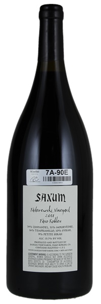 2011 Saxum Paderewski Vineyard, 1.5ltr