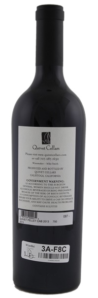 2013 Quivet Cellars Pellet Vineyard Cabernet Sauvignon, 750ml