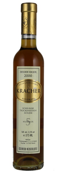 2000 Alois Kracher Scheurebe Trockenbeerenauslese Zwischen Den Seen, 375ml