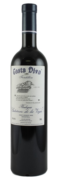 1999 Gutierrez de la Vega Casta Diva Fondillon, 500ml