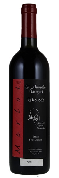 1999 St Michael's Vineyard Merlot, 750ml